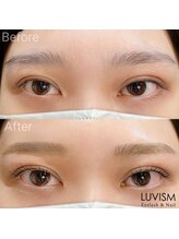 ラヴィズム アイラッシュ アンド ネイル (LUVISM)/パーマ×WAX★ 担当:MAYA