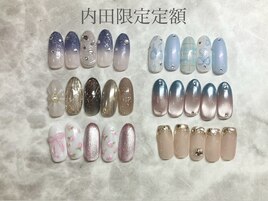 内田指名限定定額ネイル