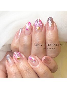 アンシャルマンネイルスタジオ(Ann charmant nail studio)/セレクトアートコース¥6,800～
