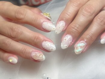 ジョアネイル(JOA Nail)/ぷっくり/フラワー/定額アート