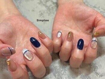 シンプリー 下北沢店(Simpliee)の写真/“大好評のマンスリーデザイン”や定額デザイン100種～デザイン豊富！お気に入りを見つけて♪