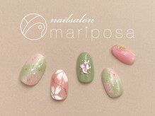マリポッサ(mariposa)/【Hand】さくらネイル
