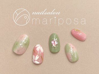マリポッサ(mariposa)/【Hand】さくらネイル