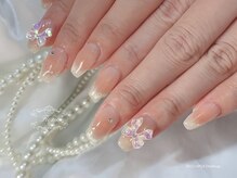 フィオナ 大久保店(Fiona)/うるうるオーロラリボン#春#夏