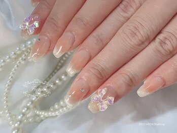 フィオナ 大久保店(Fiona)/うるうるオーロラリボン#春#夏