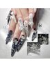 【Hand】アート&パーツ付け放題90分+長さ出しチップ10本