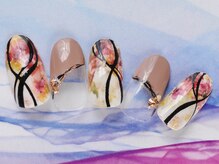 ネイルサロンオーパス(OPUS)/黒ライナーネイル