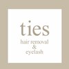 タイズ ヘアーリムーバルアンドアイラッシュ(ties)のお店ロゴ