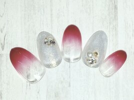 秋　グラデ　上品　オフィス