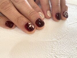 ボルドーネイル