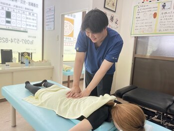 健笑堂はりきゅう整骨院 大在院の写真/EMS施術+矯正で筋肉と骨盤のバランスを整え、ベストなお身体の状態を目指す☆通常価格¥3500→ご新規様¥3000