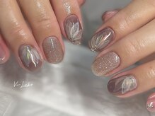 爪育◎爪に優しいベースジェル×フィルイン技法を採用しています