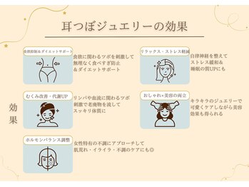 ベル 大和(Belle)/耳つぼジュエリーの効果