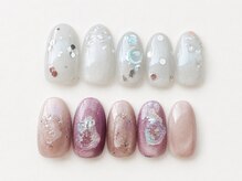mirai nail 錦糸町 ワンカラー/マグネット/フィルインの雰囲気(マグネットネイル・ニュアンスネイル¥8800→¥7500【初回】)