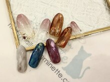 ネイルサロン ミネット(Nail Salon Minette)の雰囲気（毎月選べる定額コースは￥6800☆５週間以内なら付替えオフ無料！）