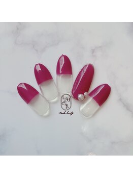 ネイルサロン ラディエス (Nailsalon Ladeesse)/シンプルデザイン￥７７００