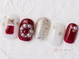 クリスマスパールくまラメ¥10000