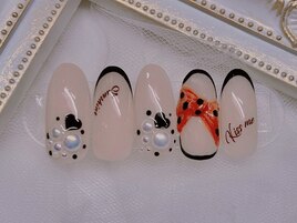 パール★フレンチ★ホロ★リボン