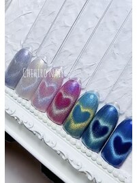 マグネットハートカラーチャート