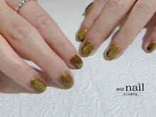 アンドラッシュ アンドネイル 本郷三丁目駅前店(and lash/and nail)/マグネットネイル