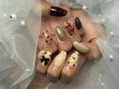 ほっこり秋冬ネイル