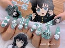 痛ネイル 3Dパーツ 手書き