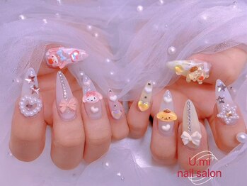 ユミ(U mi)/チップ長さ出しアートやり放題