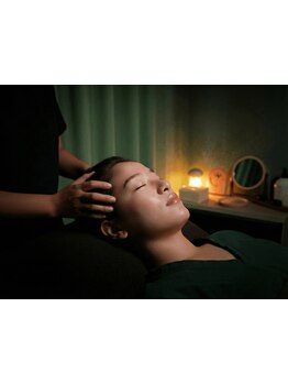 ヘッドスパで癒されたい