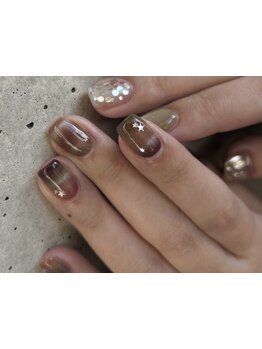 ショートネイルデザインが豊富