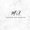 MU. eyelash and eyebrow 【ミュー】恵比寿 <まつげパーマ/マツエク/アイブロウ>ロゴ