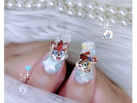 痛ネイル 3Dパーツ キャラ