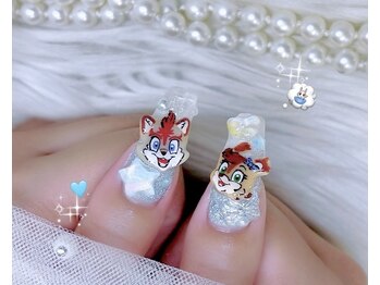 ネイル アリーズ セカンド(nail Allies 2nd)/痛ネイル 3Dパーツ キャラ