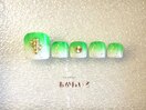 夏色ネオン フットネイル