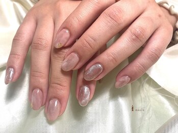 アイネイルズ 渋谷店(I nails)/ピンクマグネット¥7300 [渋谷]