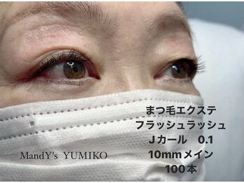 マンディーズ(MandY's)/マツエク/フラットラッシュ/Ｊ