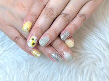 アンガット(angot.)/ひまわりアートネイル