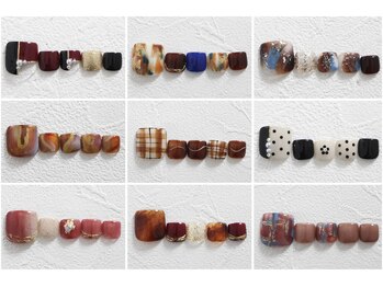 アイラッシュアンドネイルサロン クレアラルーチェ 防府店(Crea la Luce)/【フット】トレンド定額5