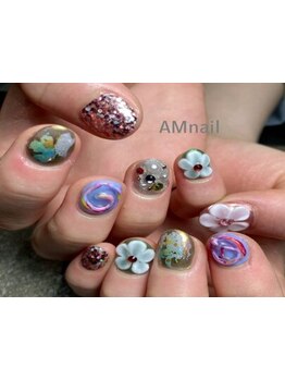 手描きアートが得意なサロン