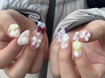 chispita nailの写真/奥行き感溢れる唯一無二のデザインが人気◎デザイン相談×圧倒的アート技術で、貴方だけの特別なネイルを☆