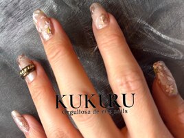 ニュアンス×手描き桜　80304