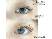 まつ毛エクステ専門サロン マドモア 加古川店の雰囲気（人気のアンドヘルシー！エクステ装着後にパーマで上向きまつげ）