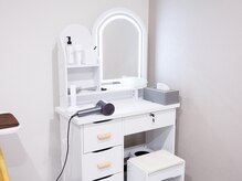 リフト センター南(Lift)の雰囲気(個室で身支度快適*コテ/アメニティご用意◎)