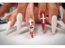 ハロウィンネイル