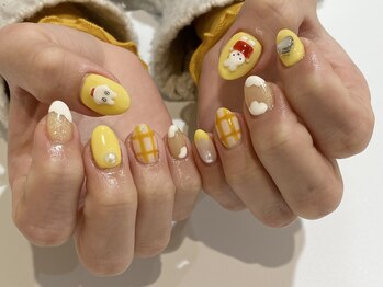 プラス サード(Plus 3rd)/3Dミッフィーネイル by wakana.s