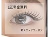 9月限定割引クーポン《フラットラッシュ120本》LEDプラス500円指名不可
