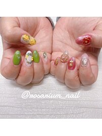 ミモザネイル