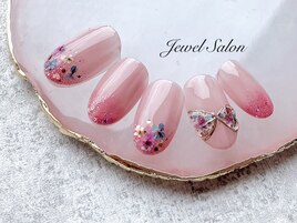 押し花ネイル