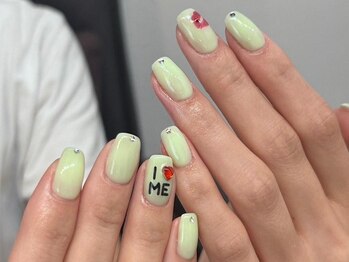 アイネイルズ 梅田店(I nails)/Meiko限定Y2Kシンプルデザイン