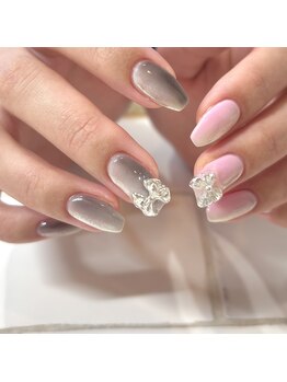 カミナネイル(KAMINA.nail)/縦グラdesign