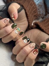 ローレル(Laurel)/クリスマスネイル